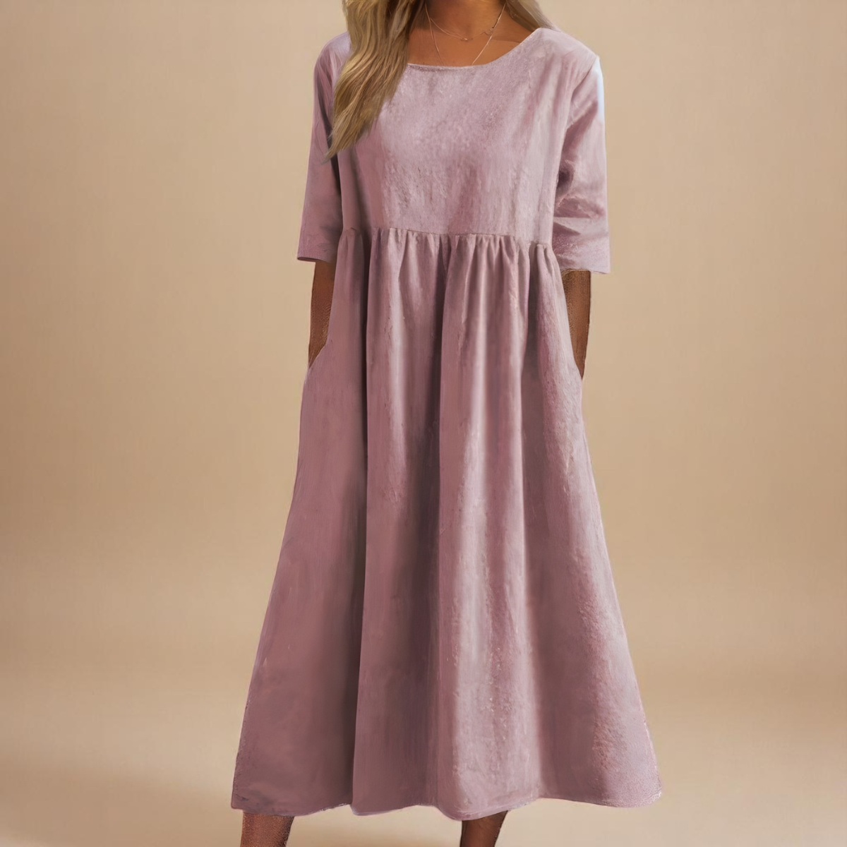 Lucie | Robe à Manches Classiques