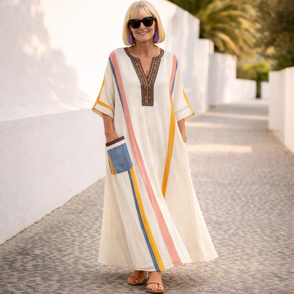 Susan | Robe Maxi d'Été Flatteuse