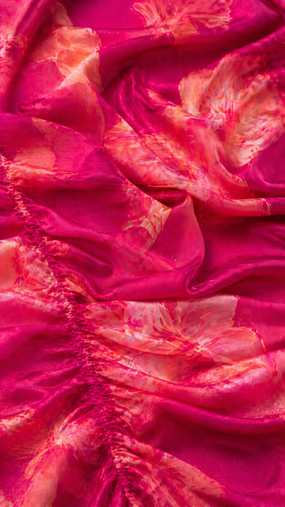 Sapphira – Robe Maxi Satin Sunset Ibiza