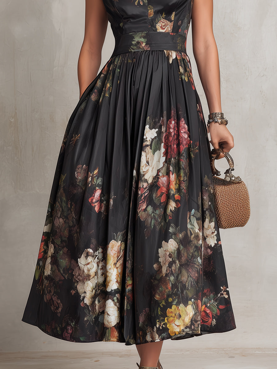 Robe Midi Élégante Brianne™