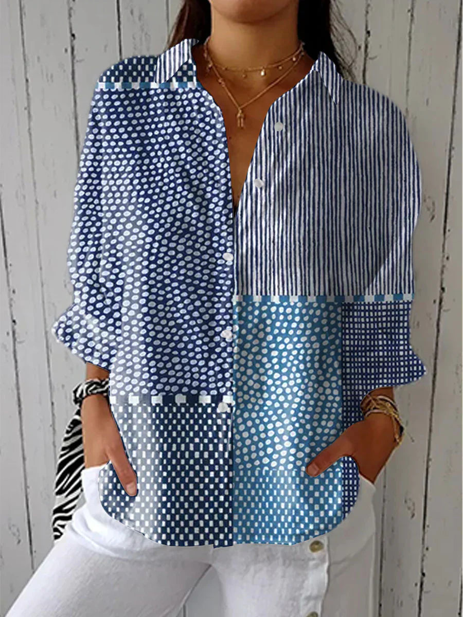 Léa | Blouse de Jardin Printanier