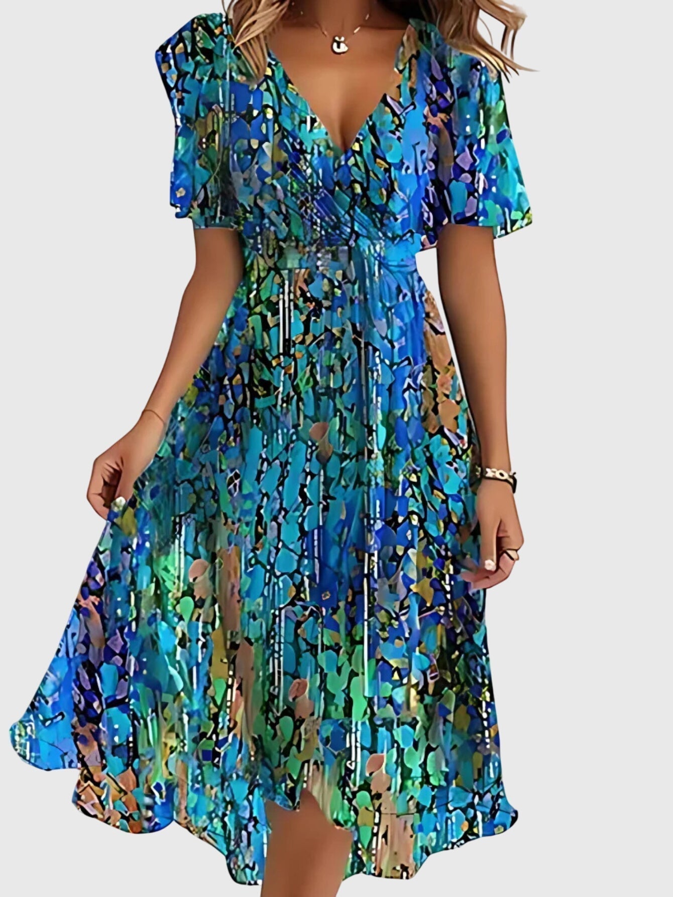 Matilda | Robe d'été avec couverture du ventre