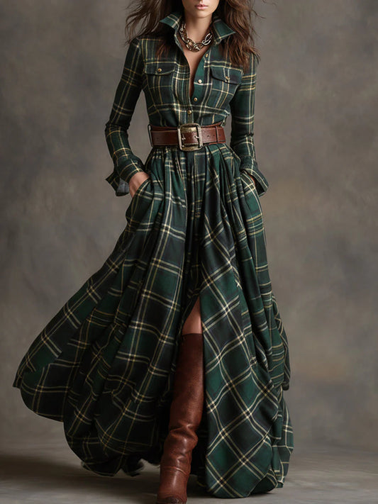 Riley™ | Sharp Elegance Shirt Dress