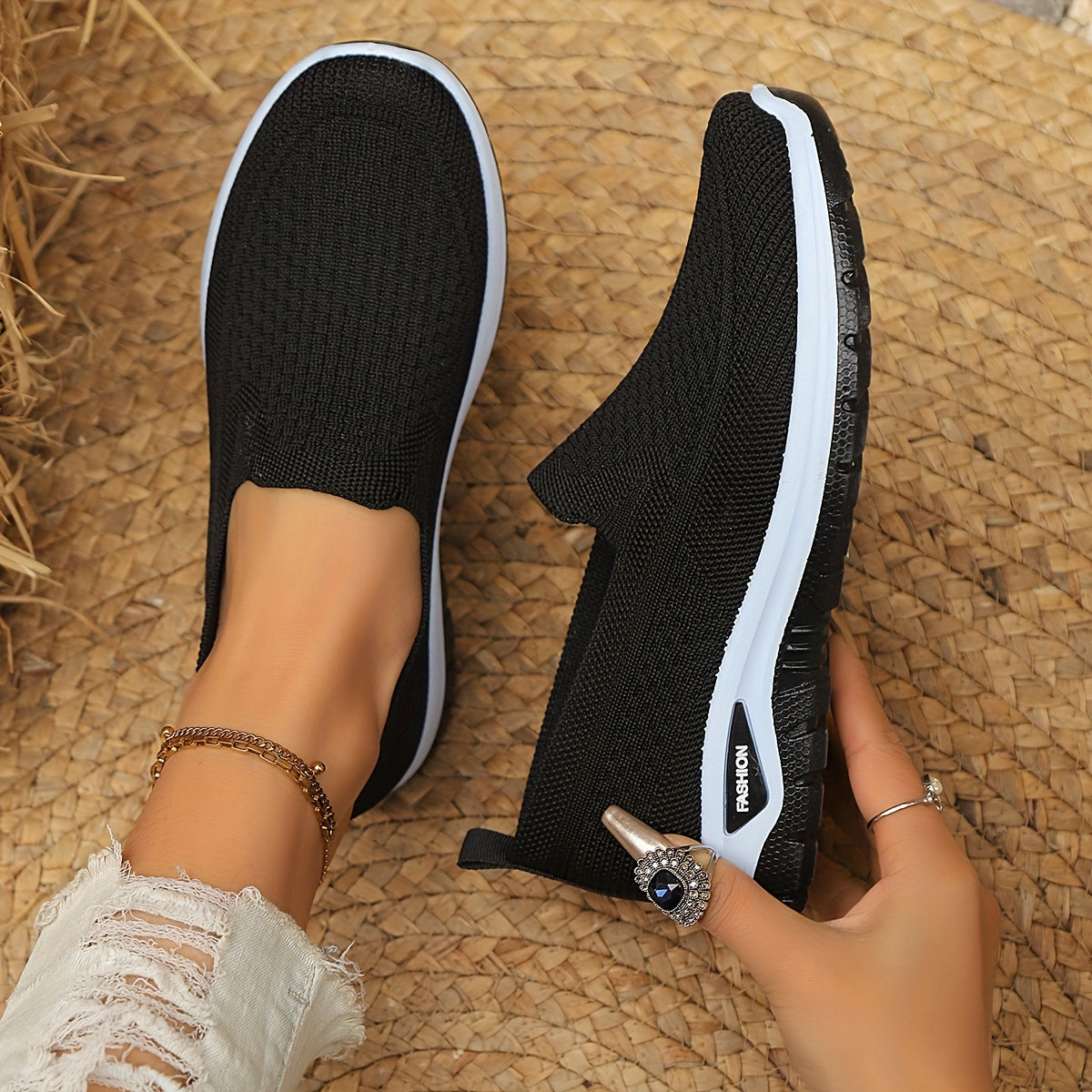 Glamora™ | Soft Mesh Breathable Sneakers