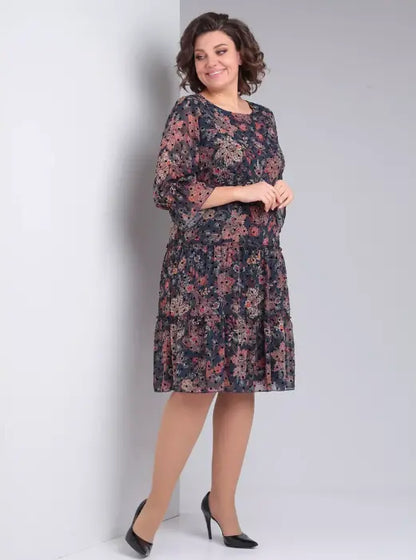 Oriane™ — Robe florale élégante au style intemporel
