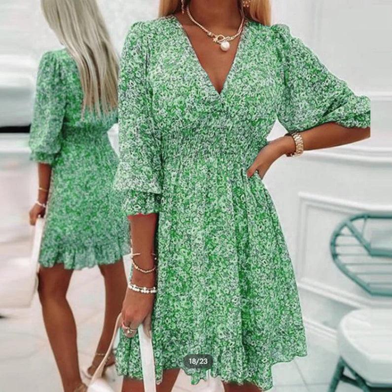 Keely | Robe Florale Élégante