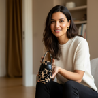 Damskie Mokasyny w Panterkę