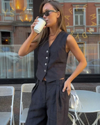 Grace | Effortless Two-Piece Vest & Pants Set