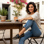 Damskie Mokasyny w Panterkę