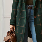 Alicja™ | Elegancki, ciepły długi płaszcz