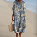 Joandra | Vestido veraniego floral vibrante