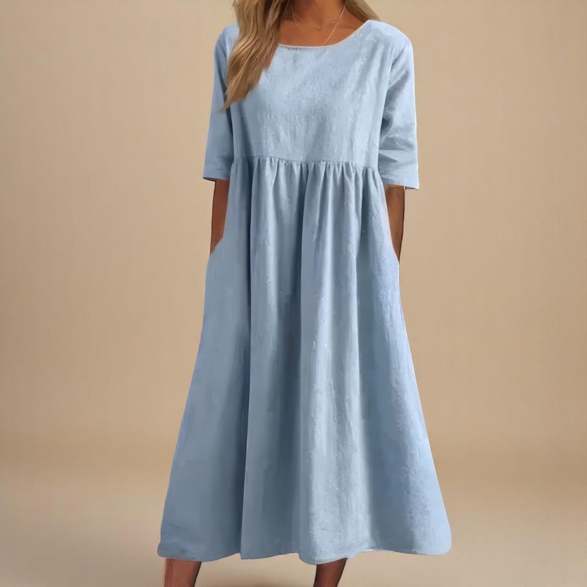 Lucie | Robe à Manches Classiques