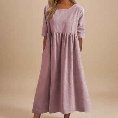 Lucie | Robe à Manches Classiques
