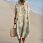 Joandra | Vestido veraniego floral vibrante