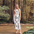 Bluma | Conjunto de blusa y falda con estampado floral