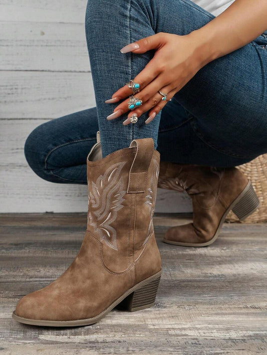 Elara | Western Boots