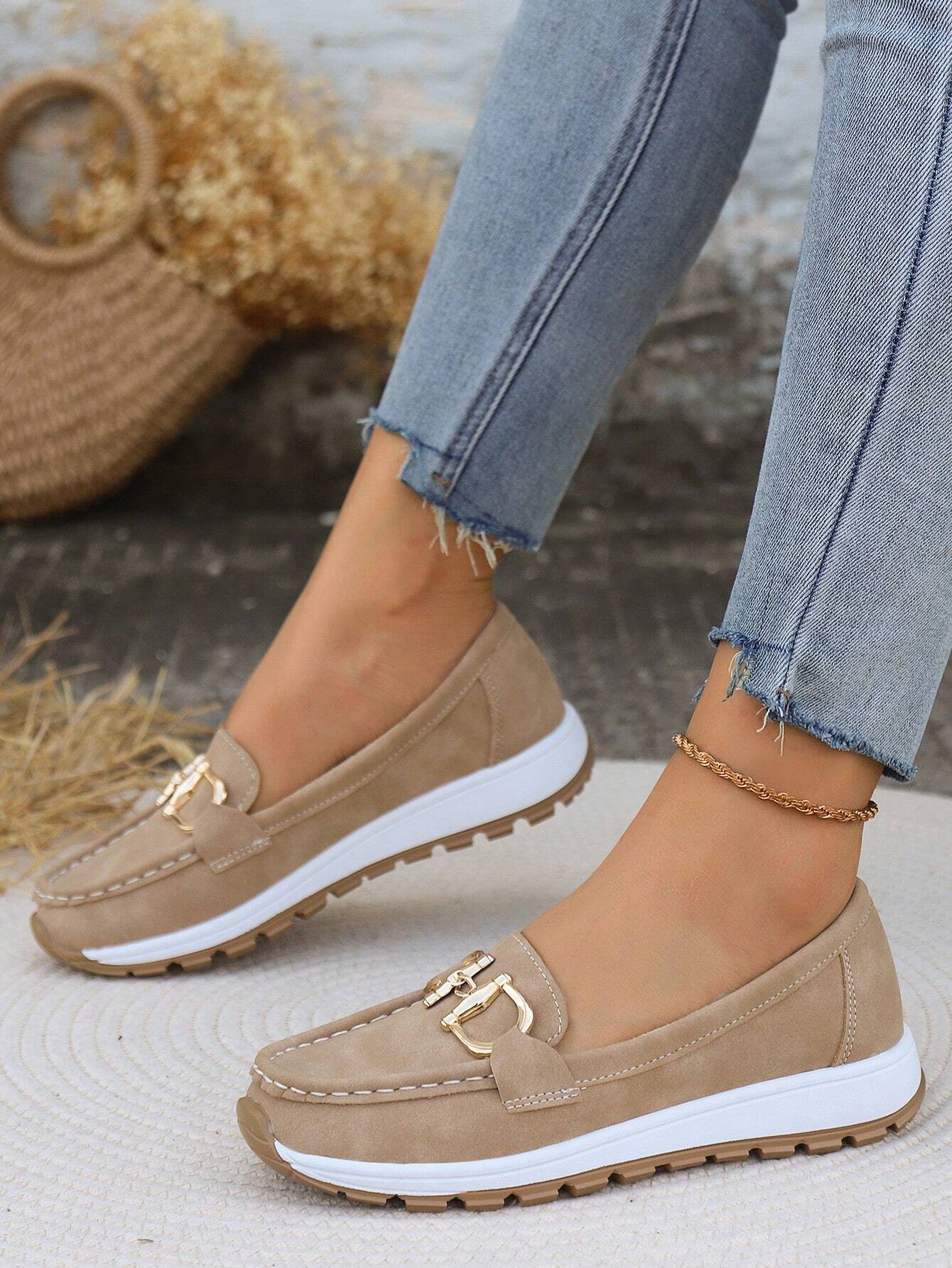 Elly - Mocassins Chic à Boucle