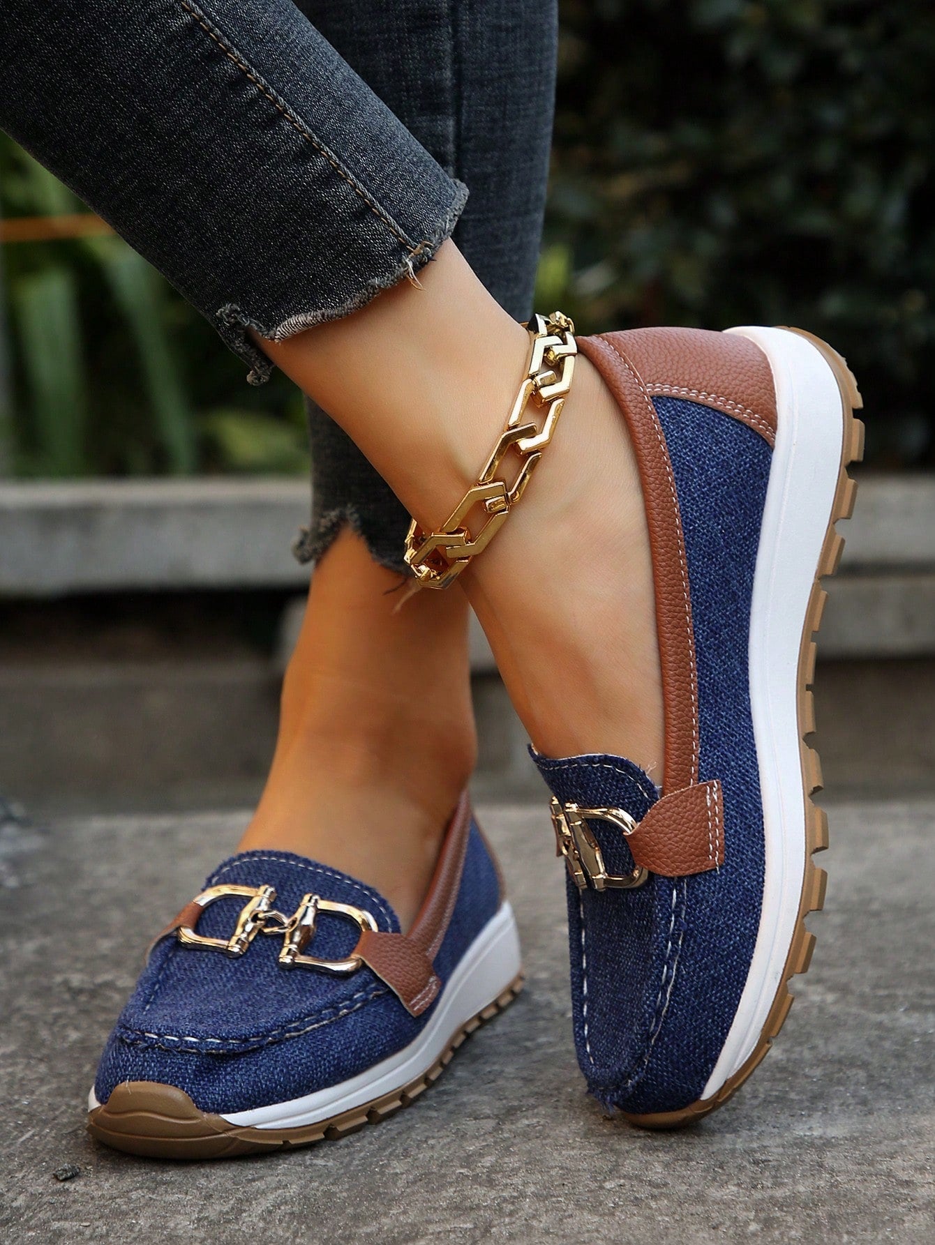 Elly - Mocassins Chic à Boucle