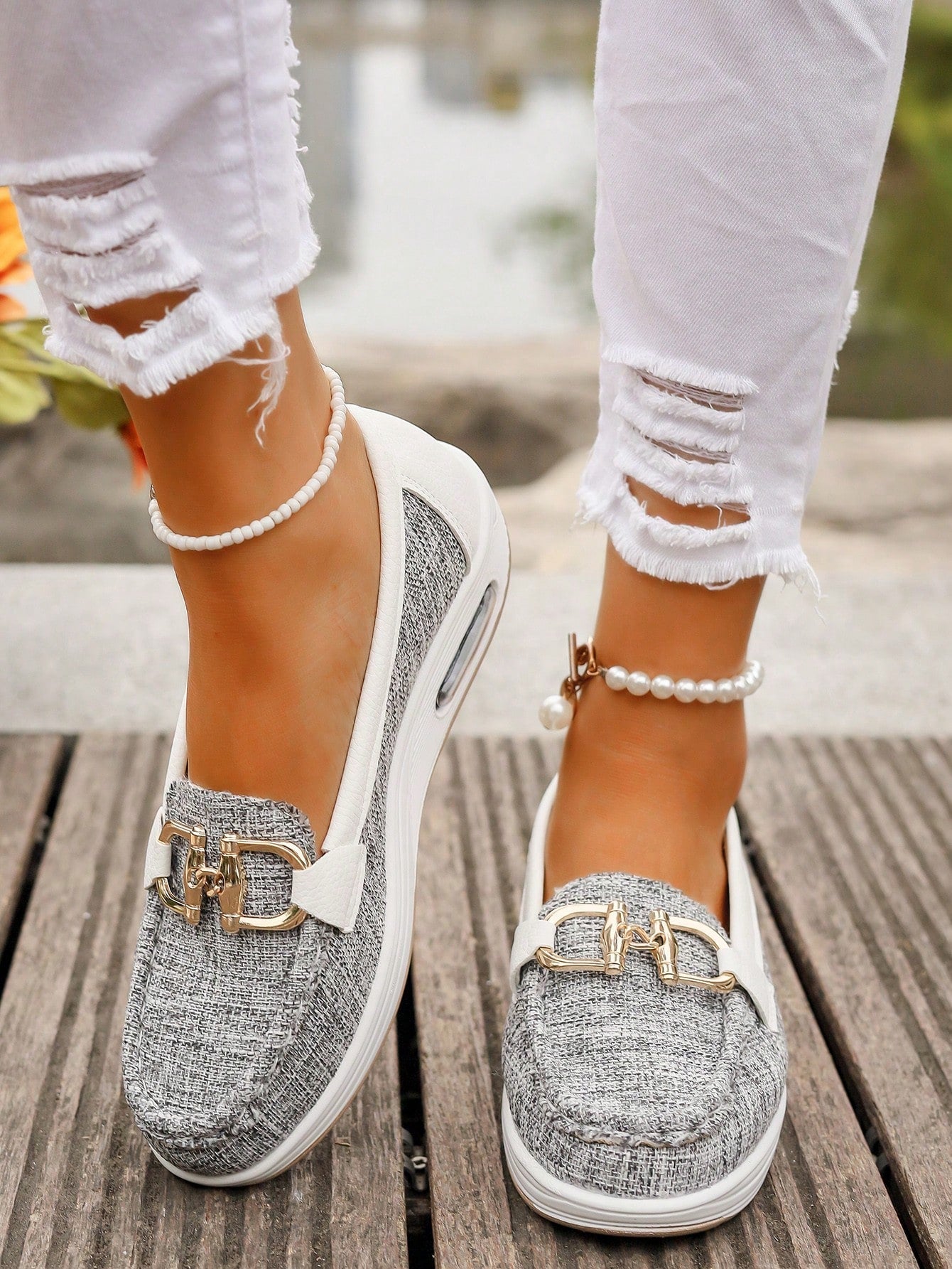 Elly - Mocassins Chic à Boucle
