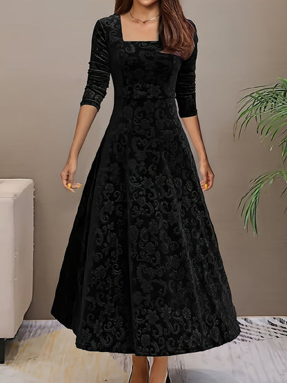 Robe en Velours Élegante Nicola™