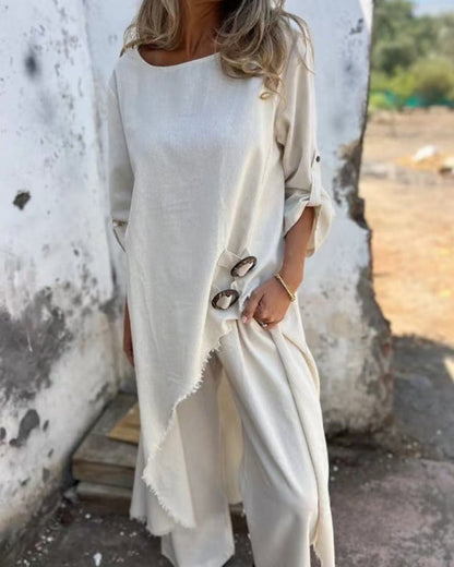 Florine™ | Robe Midi Coupe Ample