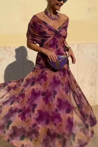 Hendrika | Robe de Soirée Coral Glow