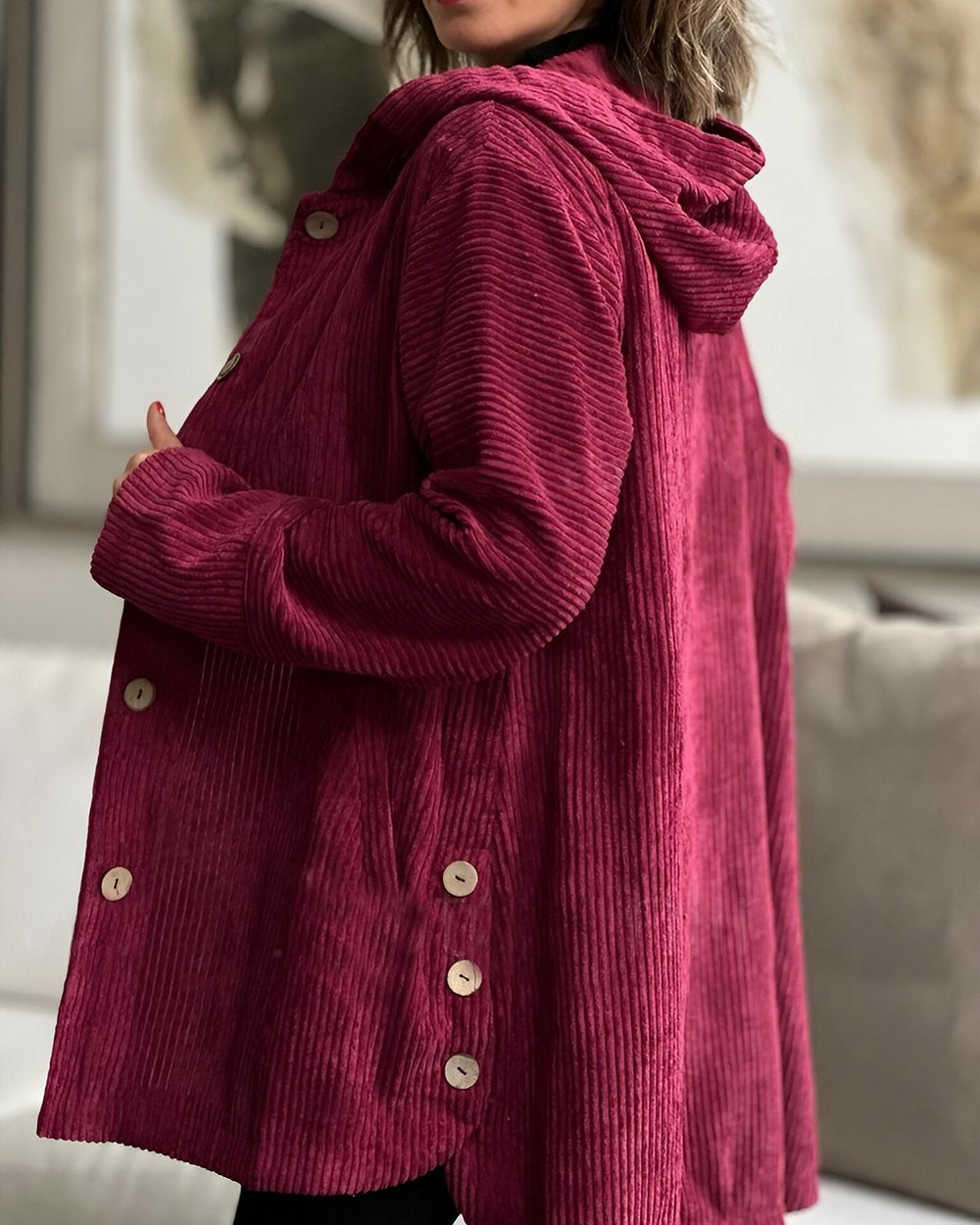 Vianora™ | Relaxed Fit Hooded Jacket