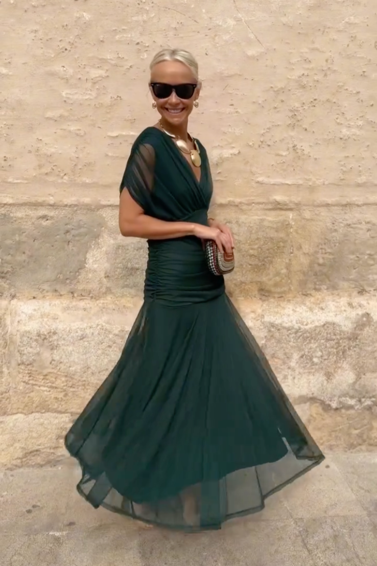 Emma | Robe de Soirée Maxi Élégante