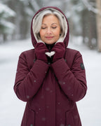 Magdalena | Alpejska parka sherpa na zimę