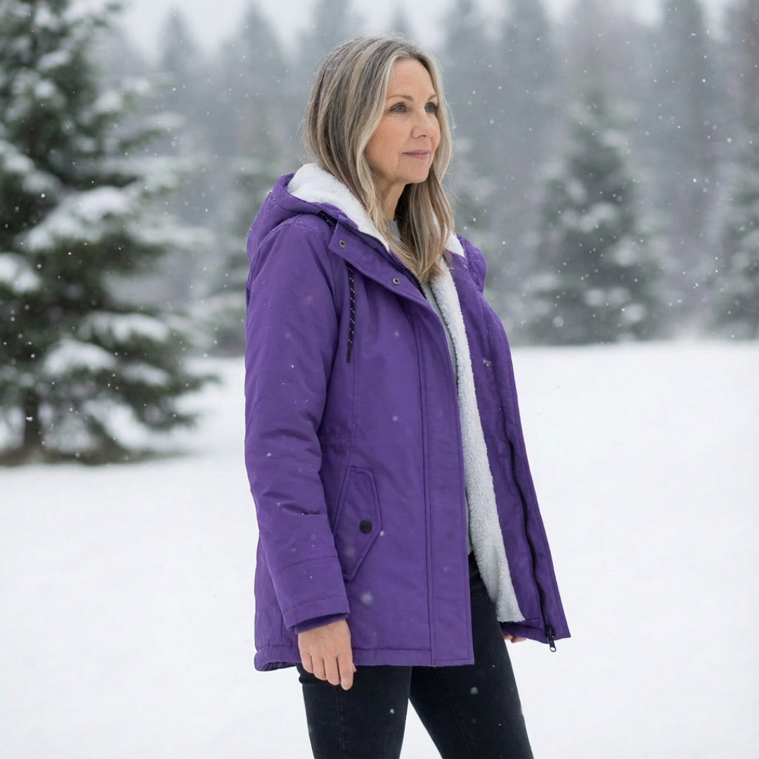 Aurora | Pikowana Kurtka Zimowa