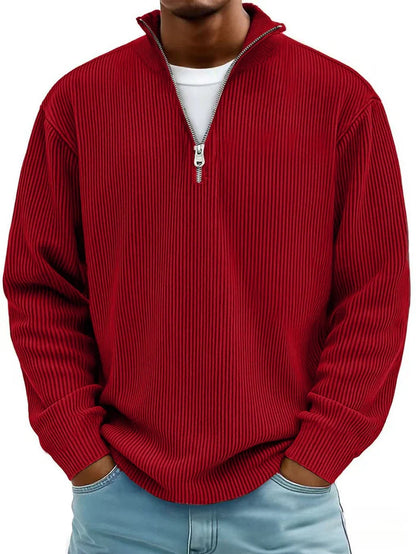 Delvric™ | Stylish Zipper Sweater
