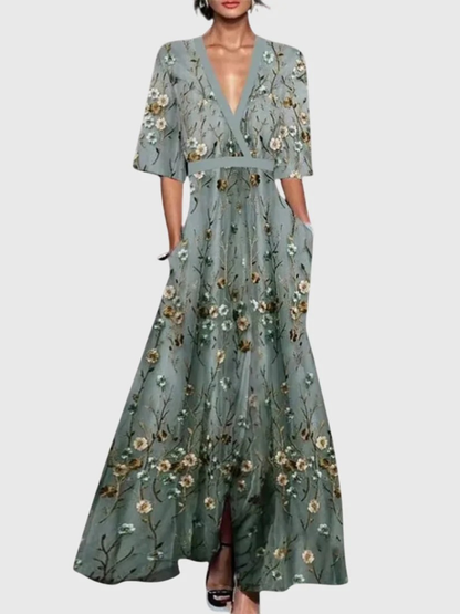 Claire | Robe Élégante de Printemps