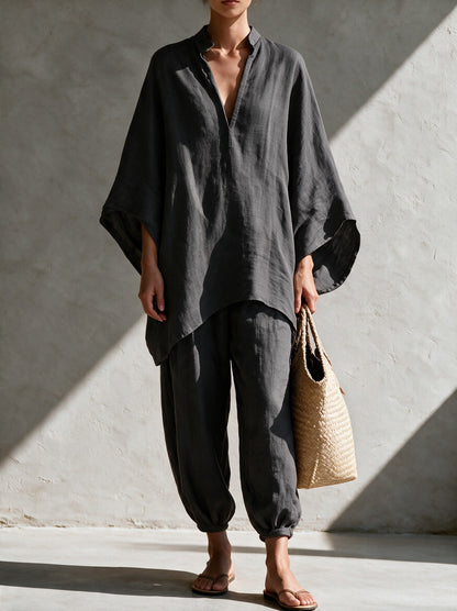 Sorelle™ Vネック ワイドセットアップ