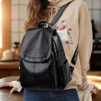 Balidaishu | Secure Leather Backpack