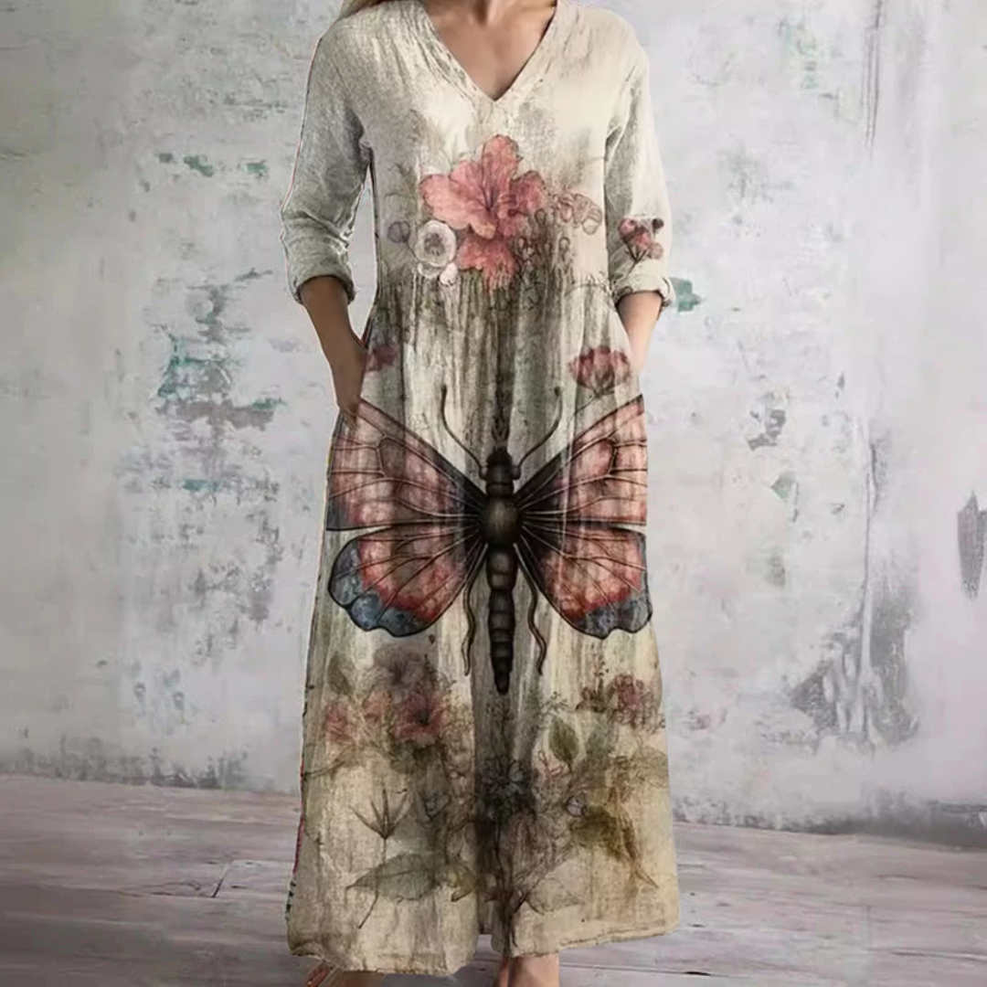 Evelyn™ | Robe d'Été Fleurie