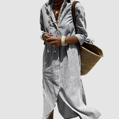 Robe d'Été Rayée Élégante Nichole™