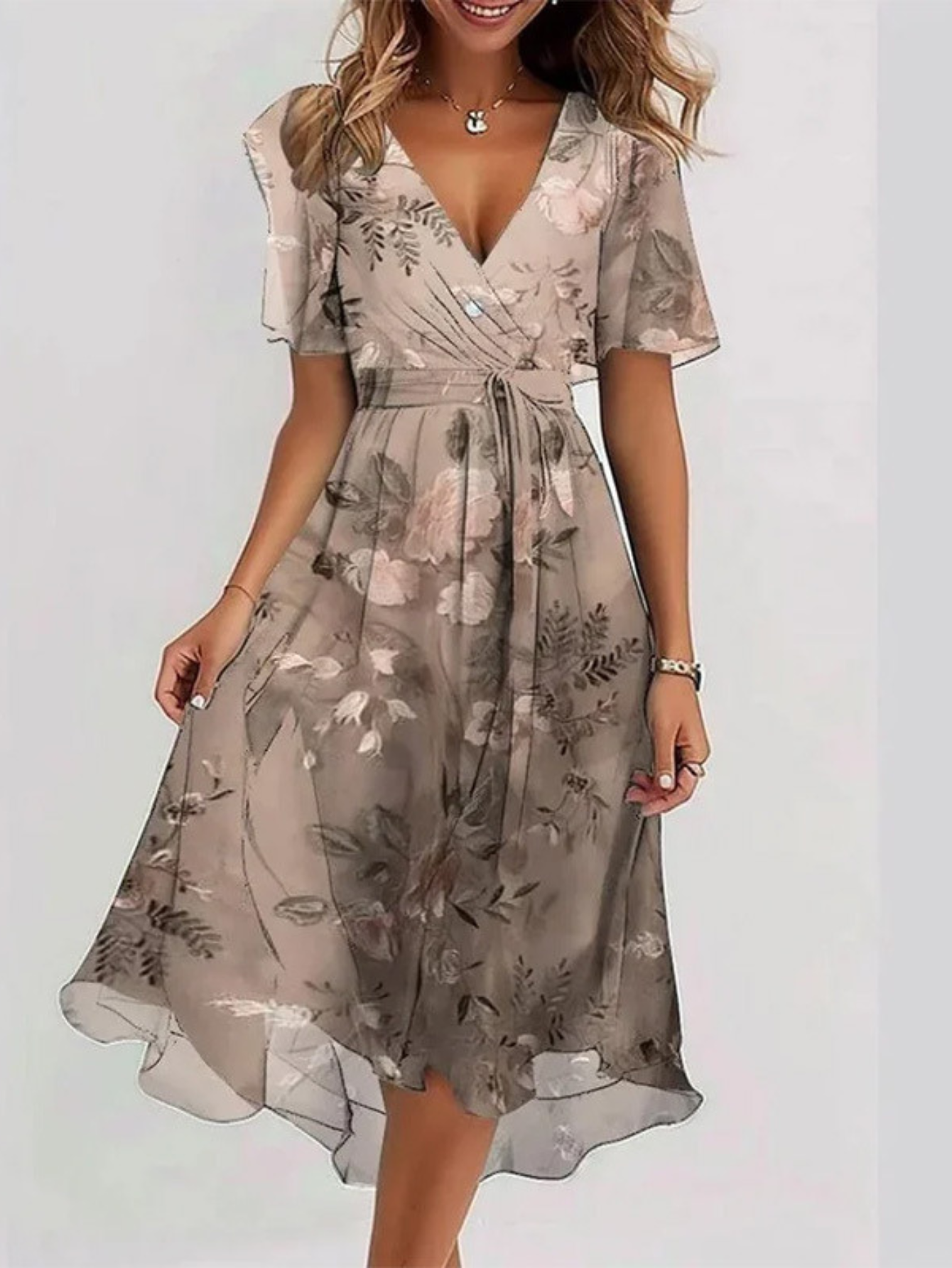 Matilda | Robe d'été avec couverture du ventre