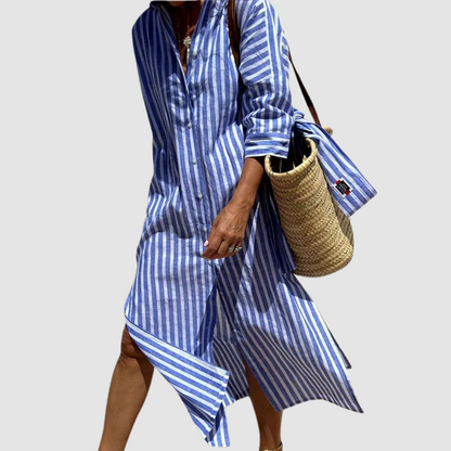 Robe d'Été Rayée Élégante Nichole™