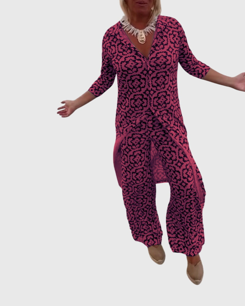 Gabriella™ | Ensemble vintage élégant en deux pièces
