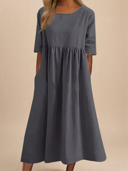 Lucie | Robe à Manches Classiques