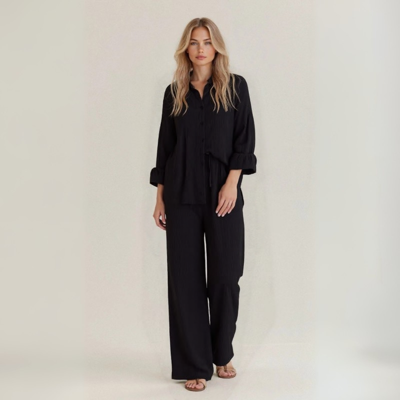 LiviaCoast™ | Completo estivo in puro lino naturale