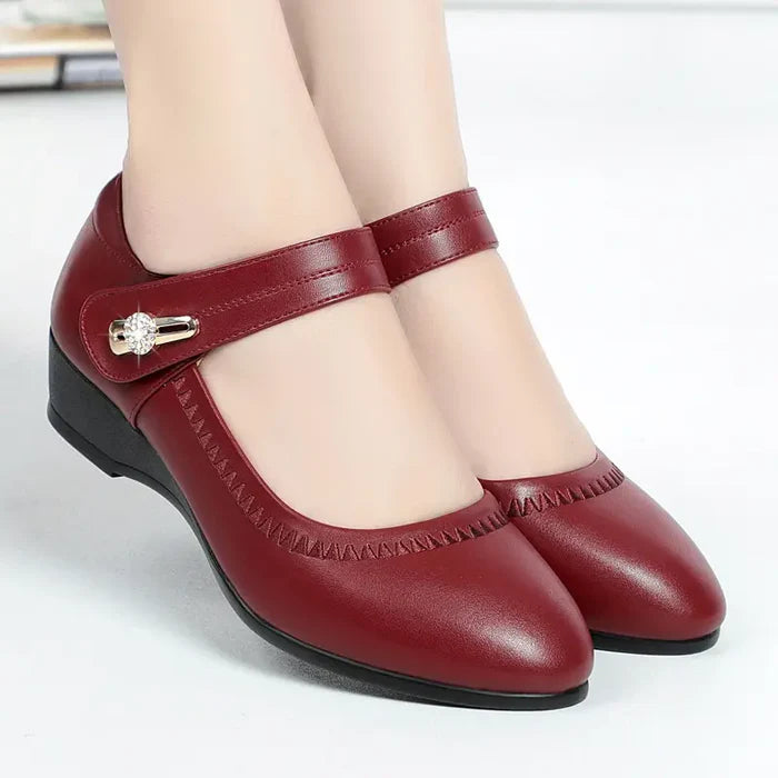 Elarenne™ | Elegant Mid-Heel Shoes