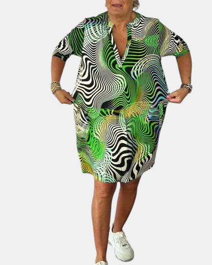 Jessica™ | Robe V en Couleurs