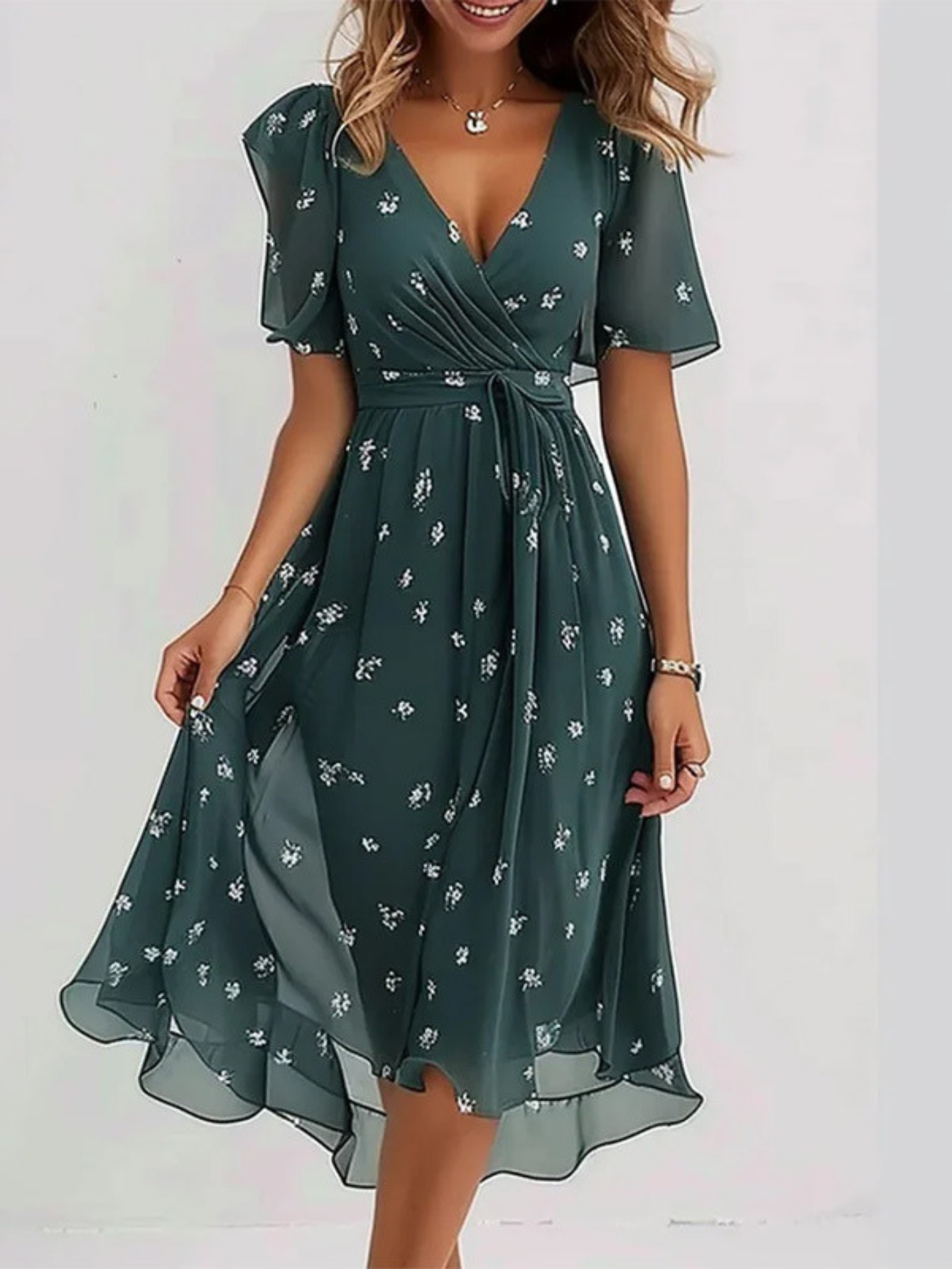 Matilda | Robe d'été avec couverture du ventre