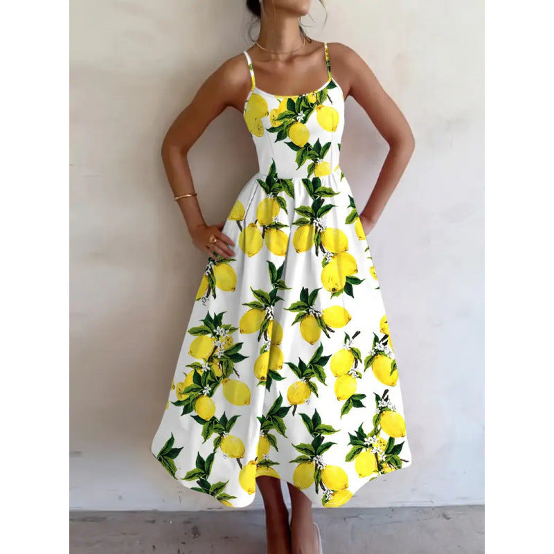 Cressida | Robe Midi Citron Grove