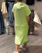 Ilona | Vestido casual con capucha