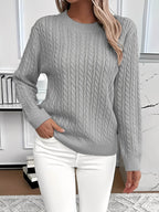 Evelyn | Cable Knit Sweater