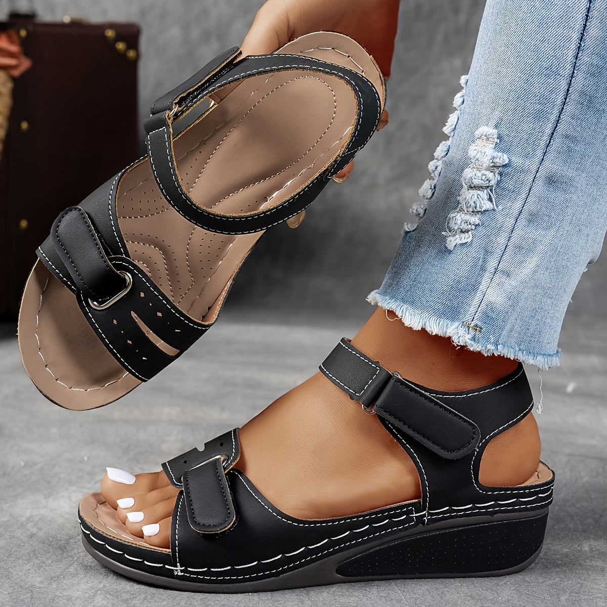 Catherine | Elegant Comfort Sandals