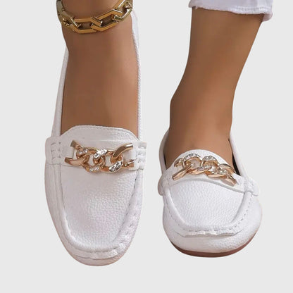 Eden - Mocassins à Boucle Diamant Plate