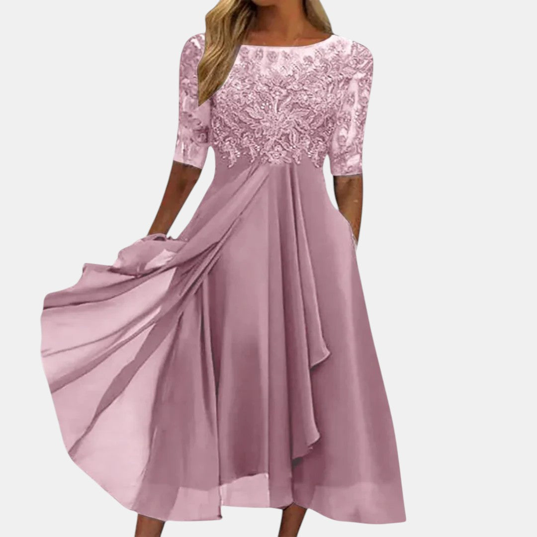 Roxane | Robe élégante en dentelle